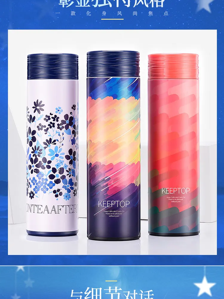 High-grade 304 stainless steel insulating cup Children's cup Creative cup Student's cup