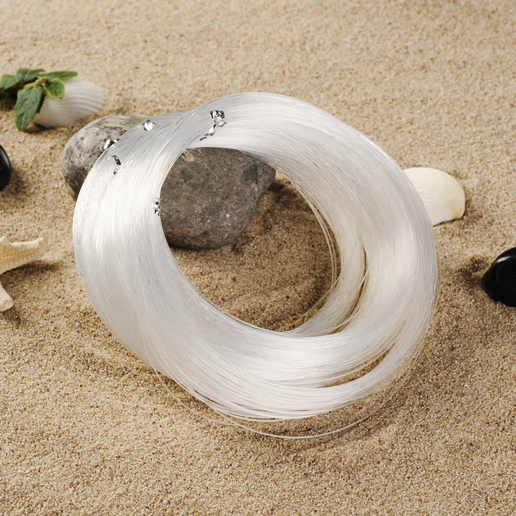 

100 M Circle Line 100 M Small Turn-Fishing Line in Bulk Nylon Thread High Resilience Nylon Fishing Line