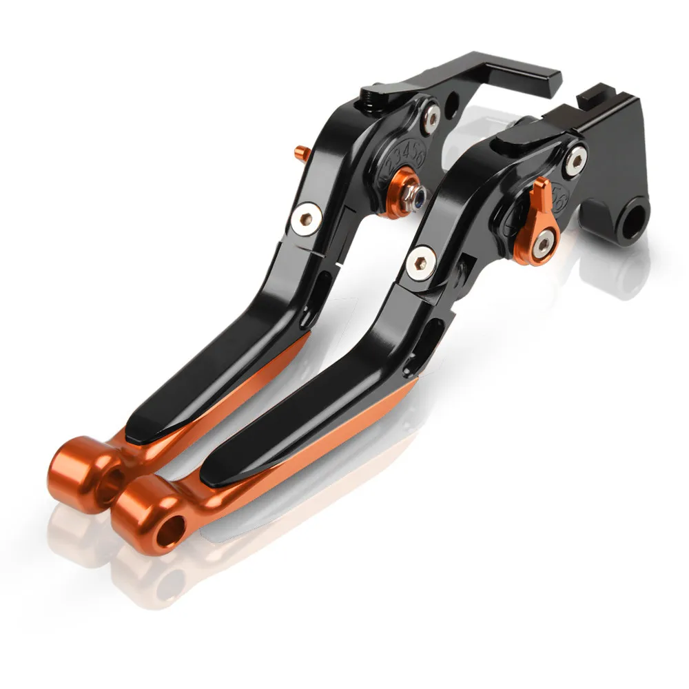 

Motorcycle CNC adjustable Brake Clutch Levers For 125 200 790 390 690 790 990 1190 Adventure RC125 RC390 RC8 RC