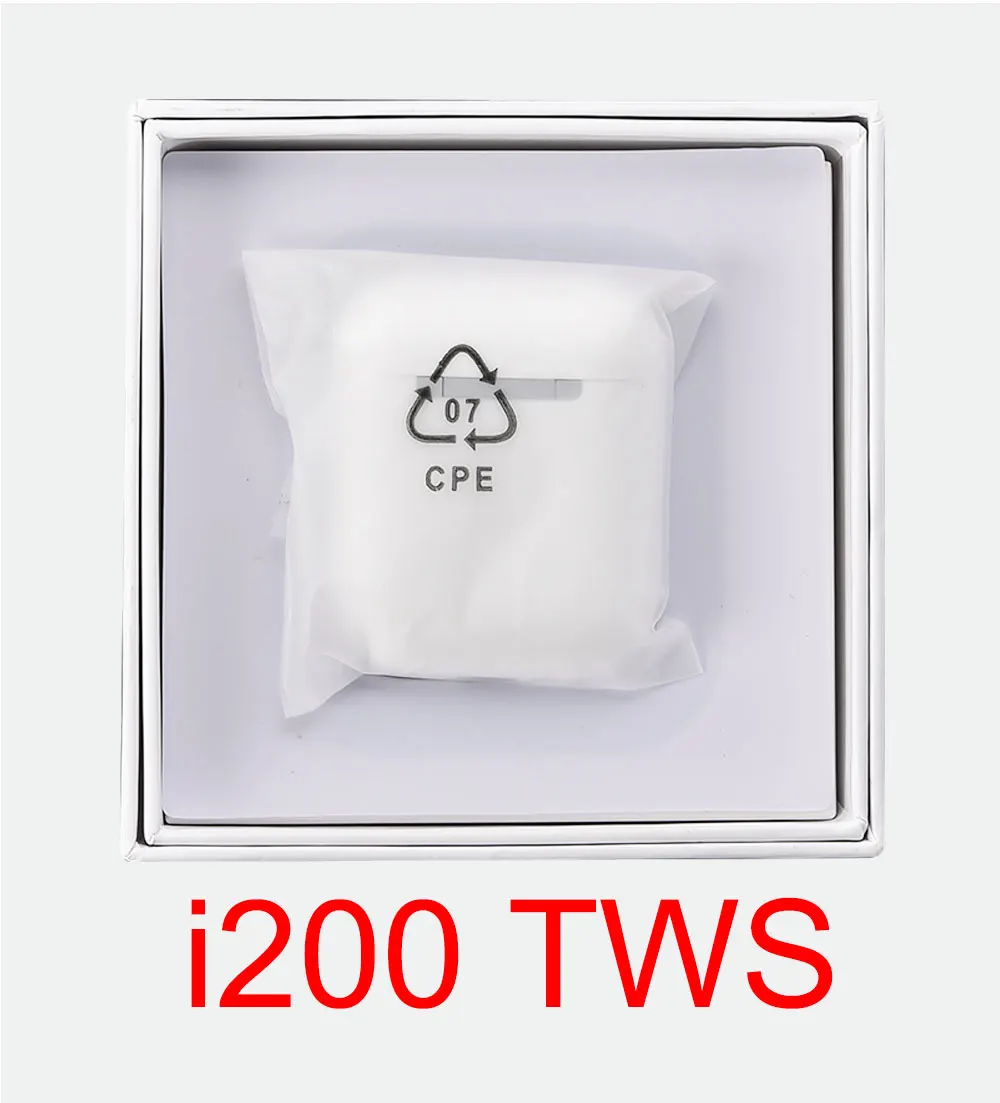 i200 Tws Bluetooth 5,0 гарнитуры беспроводной зарядки наушники Pop up Ear обнаружения PK i12 i9000 i800 i30 i60 i20 tws