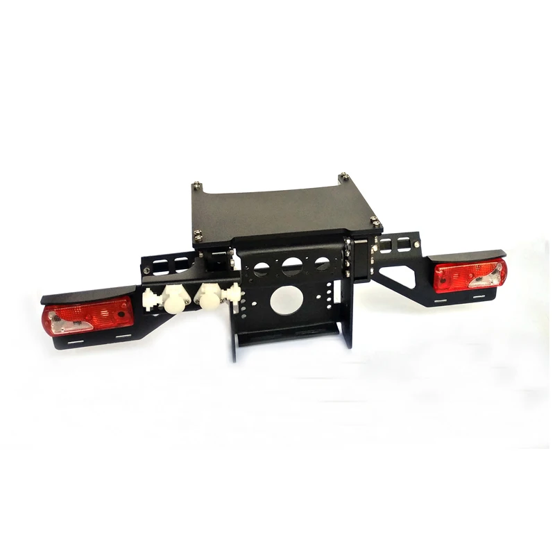 

Tail Beam Simulation Modification Upgrade Tail Light Bracket Spare Parts For Tamiya 1/14 RC Tractor Metal Heavy Trailer