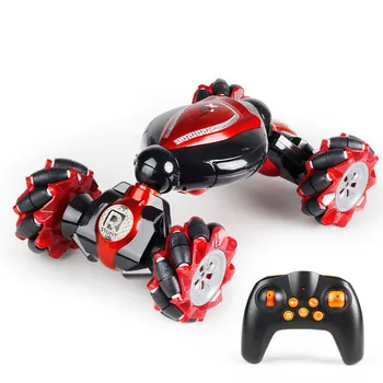 

Cool RC Car Gesture Sensing Remote Control Twisted Car Watch Stunt Car LED Light Music Drift Rotation Climbing toys for children