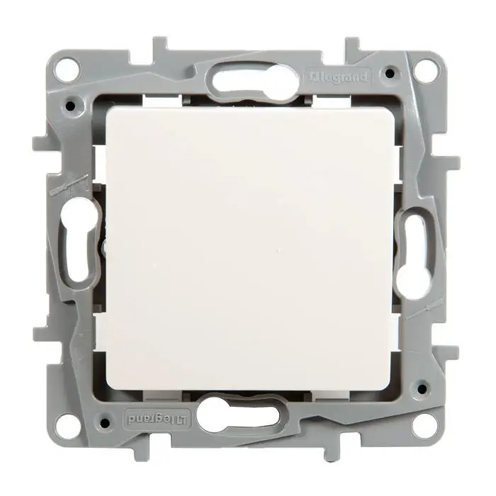 Выключатель Legrand 10AX винтовые зажимы ETIKA бежевый 672301 | Строительство и ремонт
