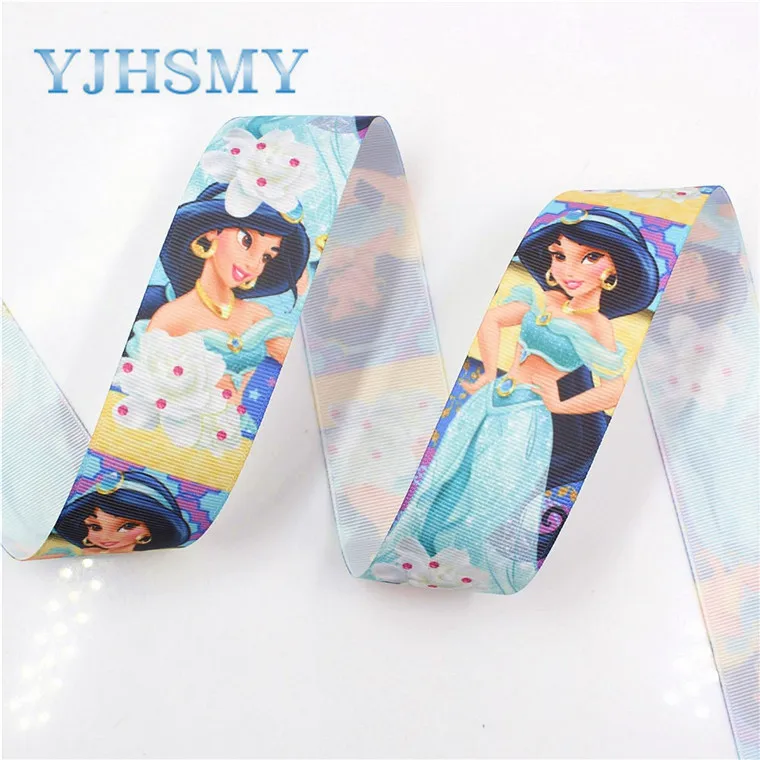 YJHSMY I-19518-1274, 38 мм 10 ярдов мультфильм термотрансферные печатные корсажные ленты, подарочные упаковочные материалы для ручных поделок - Цвет: I-19518-1279