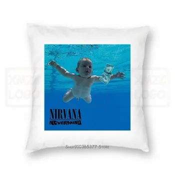

Vintage Rare 1992 Nirvana Nevermind TPillow case Reprint Usa Size Usa Women Men