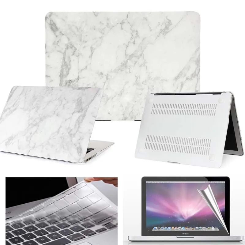 Матовый для Apple MacBook Air Pro retina 12 13 15 жесткий чехол для ноутбука защитный чехол+ клавиатура чехол+ экран для Macbook Pro 13 Чехол