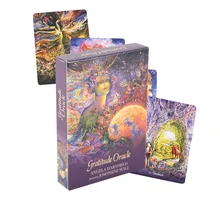 2021New Tarot Divination Card Table Game Toy Prediction Astrology Color Printing Altar Cloth  Werewolf Magic