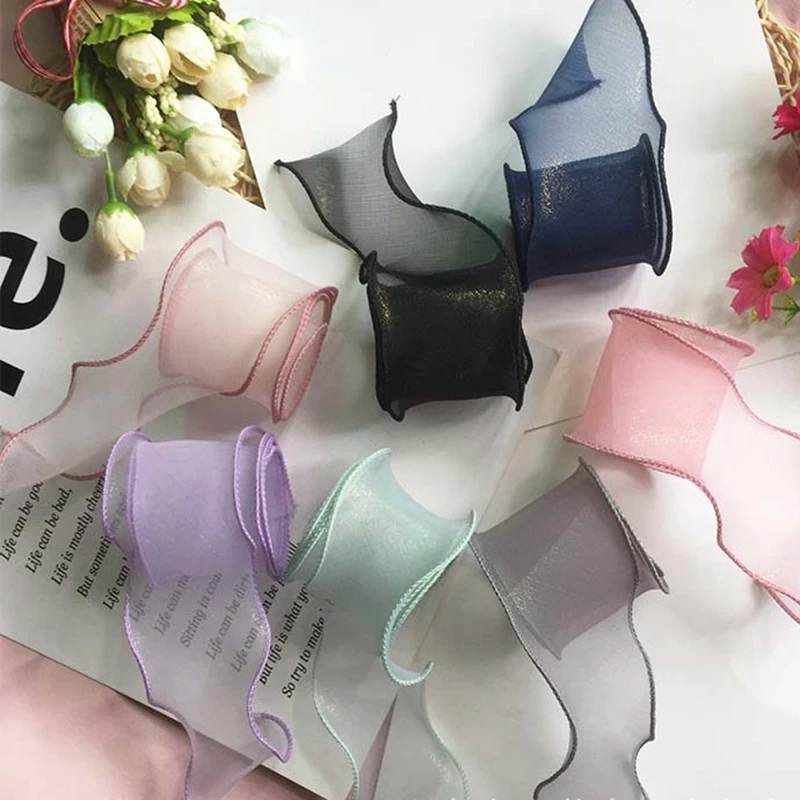 35 м/рулон Блестящая лента из метеоритной пряжи для Hat Deco аксессуары для волос DIY Свадебная Упаковка букета для невесты стул пояса подарок Лидер продаж