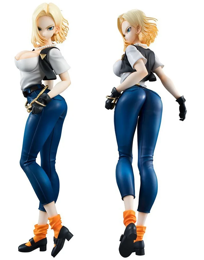 

Dragon Ball Z Cyborg 18 No. 2 Generation Stance Dragon Ball GIRL'S Artificial Human Boxed Garage Kit
