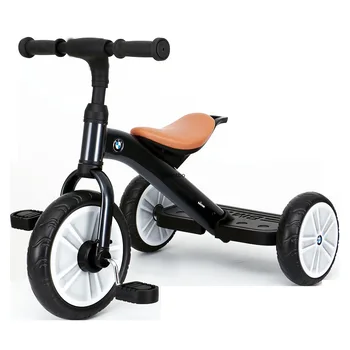 

Portable 2-3-5-year-old Children's Tricycle Comfortable EVA Cushion Bike for Kids 3 Wheel Scooter Easy Assembly Cycling Bicycle