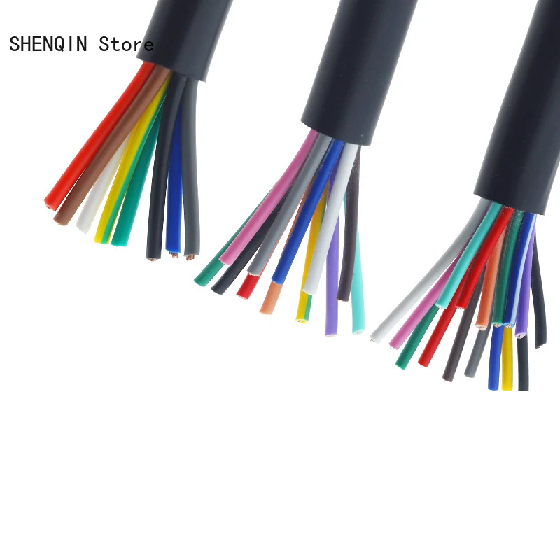 15 AWG 1 5 мм2 RVV 2/3/4/5/6/7/8/10/12/14/16/18 штифты сердечников медный провод проводник