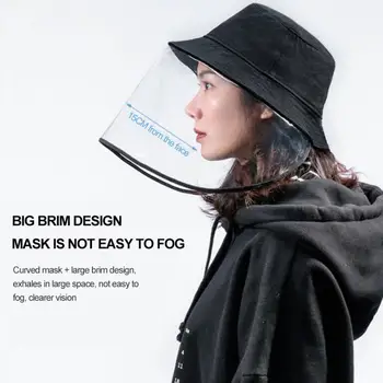 

1 /3 /5PCS Sunscreen Cap Anti-spray Wind Sand Folding Sun Hat Unisex Outdoor Safety Anti-microbial Portable Canvas Fisherman Hat