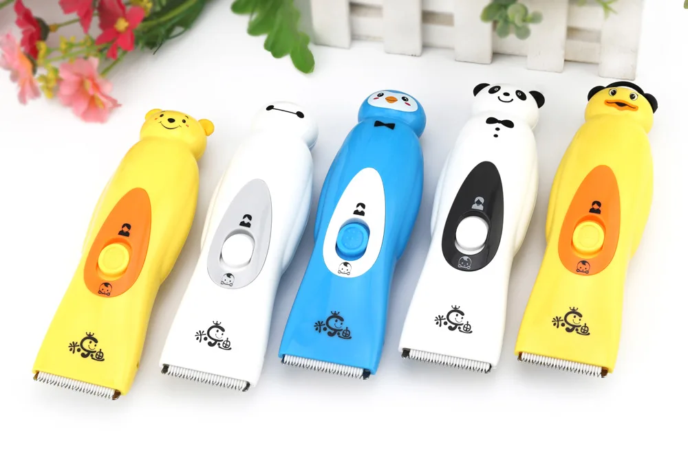 Полностью моющийся Мультфильм USB Перезаряжаемые машинка для стрижки волос Принадлежности матери и ребенка младенческой электрическая машинка для стрижки волос и детей из шерсти животного Sci