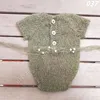 Newborn Photography Props Newborn Headband & Pants skirt Bodysuit Hand-woven 2