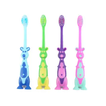 

Children Soft Toothbrush Cartoon Pattern Handle Brush Double-sided Tooth Brush Teeth Brush For Kids Oral Care Toothbrush TSLM1