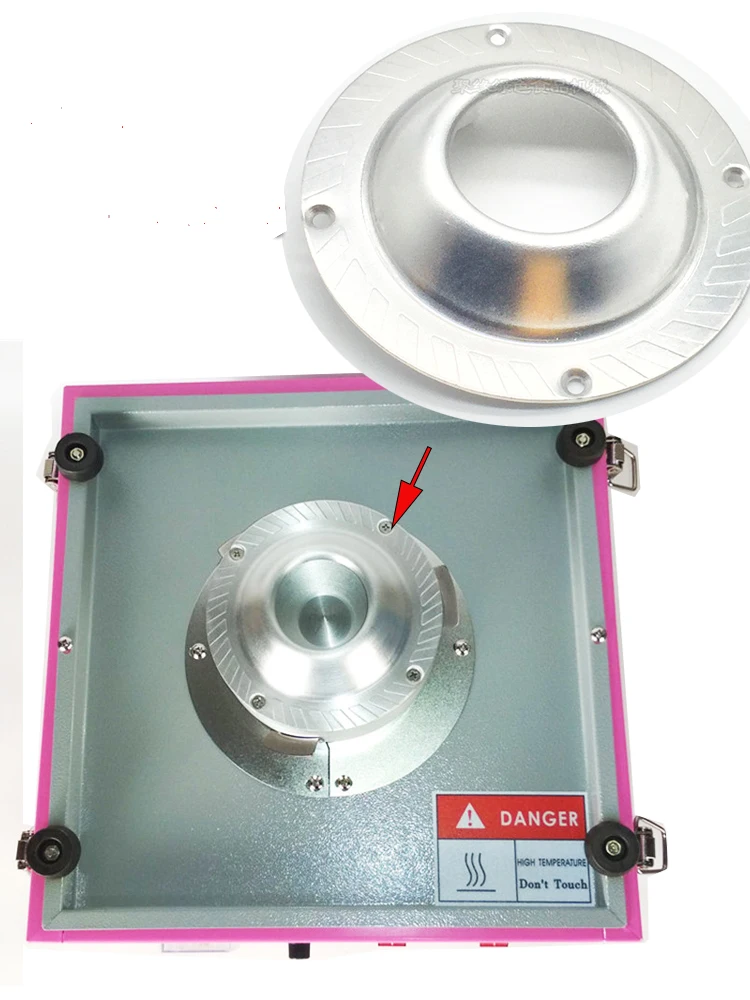 Cotton candy machine accessories Heating head sugar outlet cover Commercial cotton candy machine cotton accessorieET cotton candy machine cover