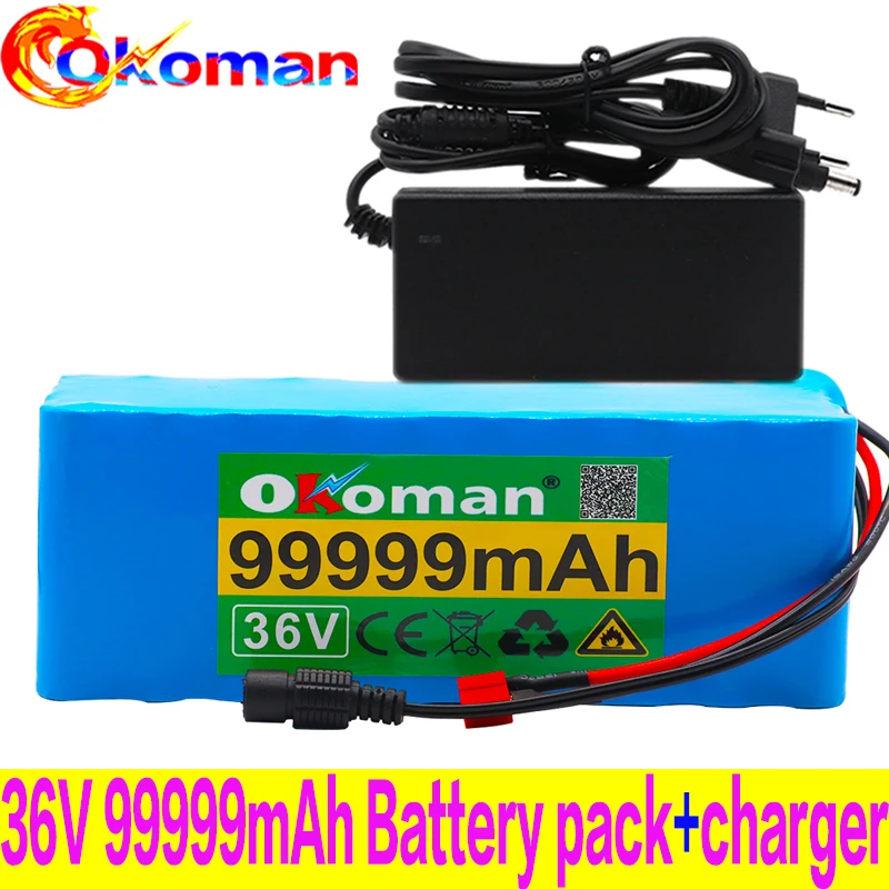 2020 новый аккумулятор 10S4P 36 В 99.999Ah 1000 Вт Аккумулятор для электрического велосипеда