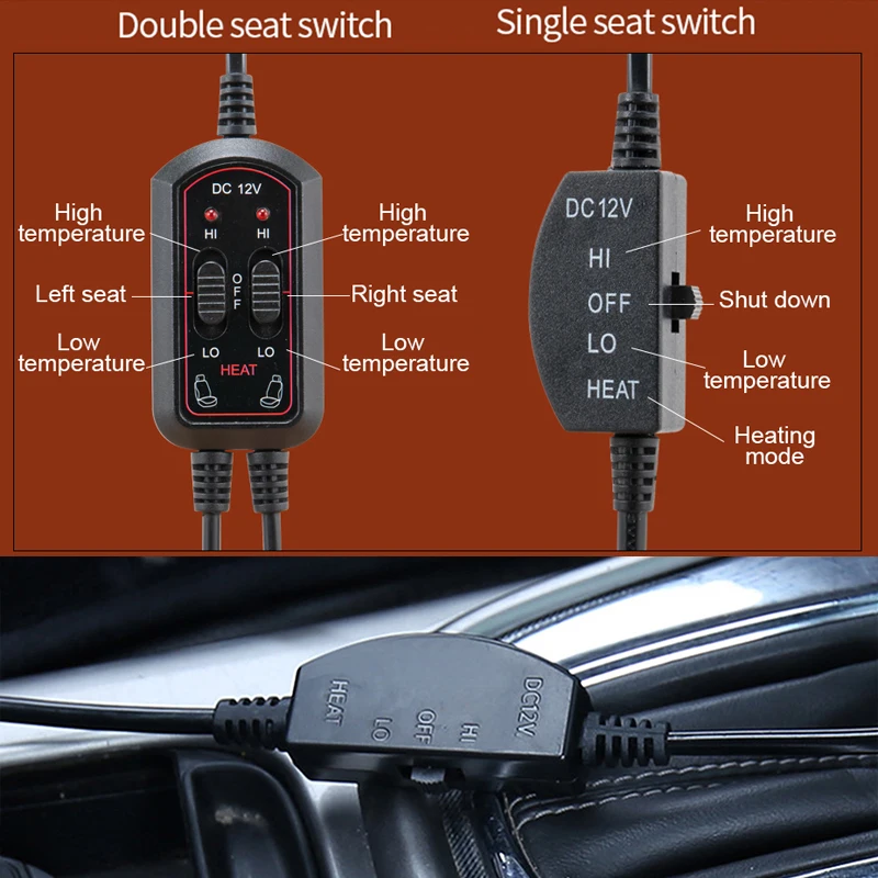 12v Sitz Heizkissen Auto Heizung Sitzkissen Warm Plüsch Heizkissen