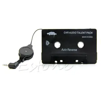 

3.5mm Aux Cassette Car Audio Stereo Tape Adapter For iPod iPhone MP3 CD Player