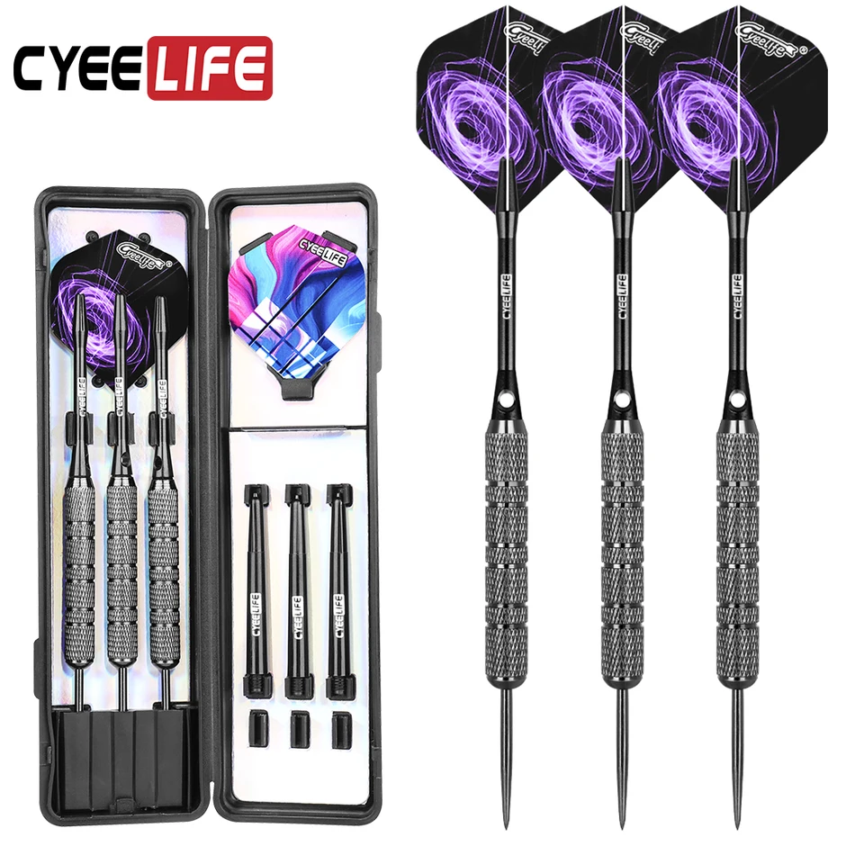 Affilapunte Per Freccette CyeeLife - Set Da 4 Pietre Affilatrici In Metallo - Foto 6