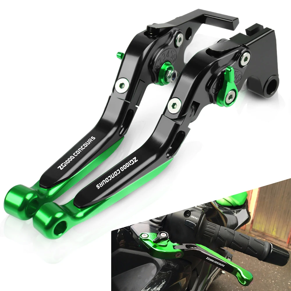 CNC мотоцикла тормозной рычаг сцепления Складная Выдвижная для KAWASAKI ZG 1000 ZG1000 CONCOURS 1992-2006 2005 2004 2003 2002