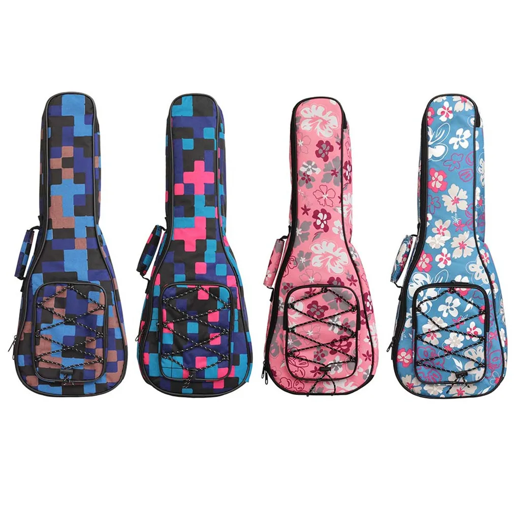 21/23/26 Inch Ukulele Backpack Concert Ukulele Waterproof Gig Bag Protect Case