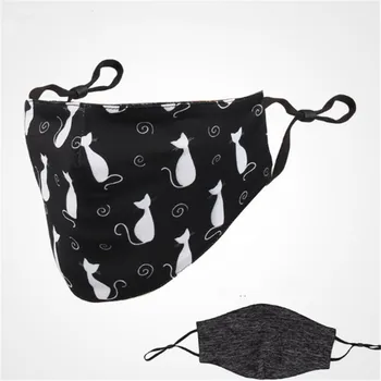 

Ice Cool Mask Double-side Reusable Face Mouth Маски Anti-Dust Fog mascarilla Summer masque Washable Woman Man Soft Cycling Mask