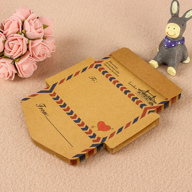 45 шт. милые крафт бумага конверт блокноты Papeleria Kawaii Канцтовары планировщик Sticky Notes