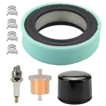 

692519 Oil Filter Kit Vanguard Engine Fuel line clamps Spark plug Sponge