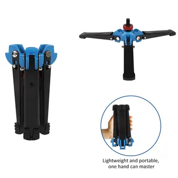 

360 Degree Universal Stand Three Feet Support Stand Tripod Tripods Base for 3/8 Monopod Video Monopods Holders For Gopro Hero 5