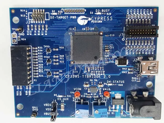 

Test Board CY3295-TTBRIDGE 2.0 Original Firmware Development and Debugging Burning Test