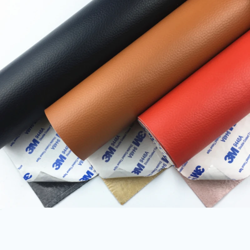 Description Picture 5 of itemSelf Adhesive Faux Synthetic Leather Patches Patch Black Fabric Big Size Eco Sofa Hole Repair Car Sticker Tables Bed Leatherette