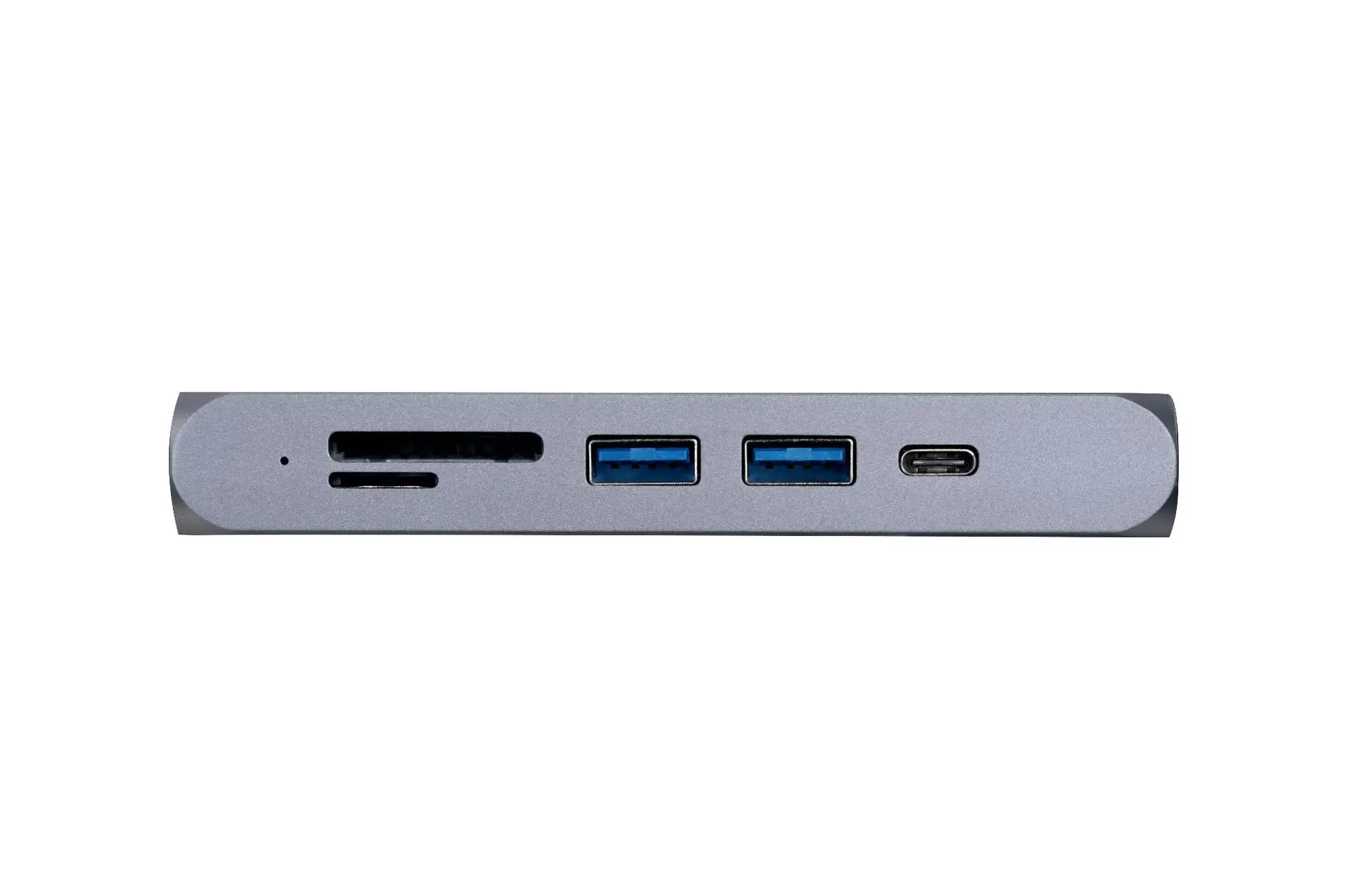 Usb type-c концентратор 6в1 USB3.0 концентратор с TF SD Slo HDMI 4K Мощность PD ступица из алюминиевого сплава для Macbook Pro для huawei для Xiaomi