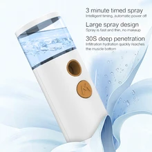 Распылитель воды, пополняющий прибор-увлажнитель, распылитель для лица, мини, прекрасный, модный АБС-пластик, 2 цвета, для макияжа, инструменты для ухода за кожей