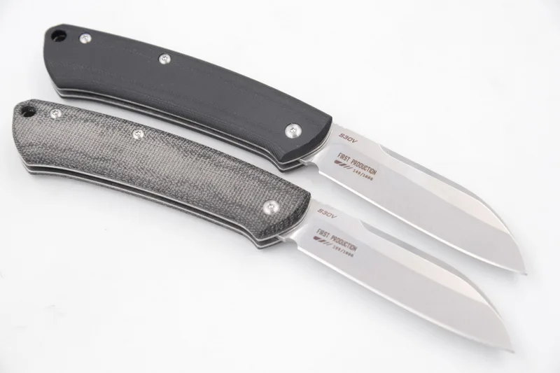 JUFULE 319 micart/G10 Ручка Mark s30v лезвие Кемпинг Охота Открытый Карманный фруктовый EDC инструмент универсальный джентльмен складной нож