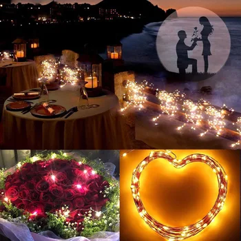 

LED Outdoor Solar Lamp String Lights 10m 100 LEDs Fairy lights Holiday Christmas Party lights Garland Solar Garden Waterproof