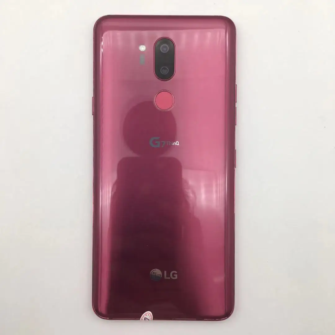 LG G7 ThinQ 4G 128G Refurbished G710VM G710N G710EMW G710ULM Snapdragon 845 LTE Octa Core Rear Camera Dual 16MP 6.1" Phone backmarket phones