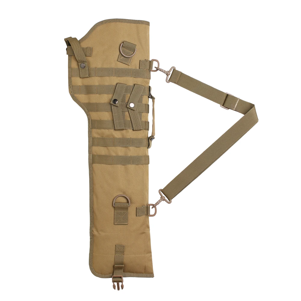 Tactical Rifle Shotgun Scabbard 29 inch Molle Protective Shotgun Case Shoulder Sling Holster Military Army Gun Bags