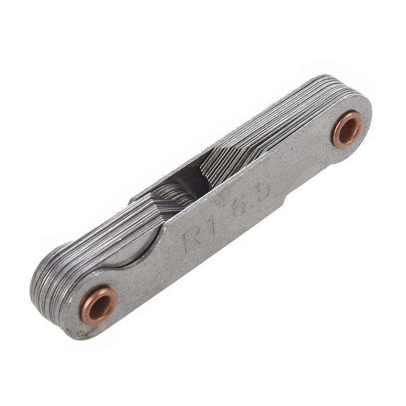 R1-6.5mm Pocket Measure Tool 32 Leaves Radius Gauge Gage