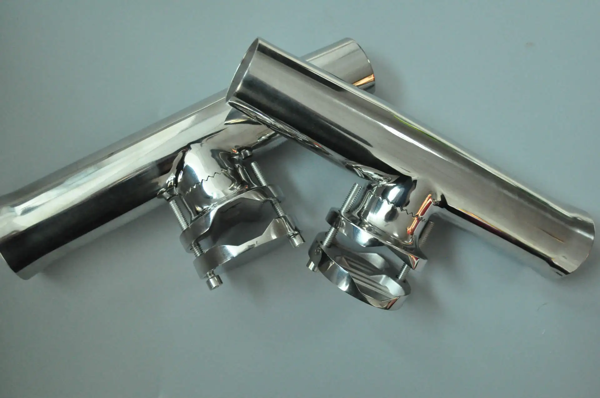 

High Quality Stainless Steel Fishing Rod Base 7/8-1-Inch Tube Fishing Rod Holder Marine Hardware Yacht Accessories