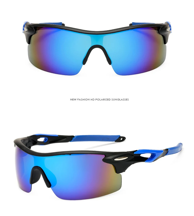 Уличные спортивные поляризованные солнцезащитные очки поляризованные очки UV400 ветрозащитные солнцезащитные очки для мужчин и женщин Рыбалка Ретро De Sol Masculino