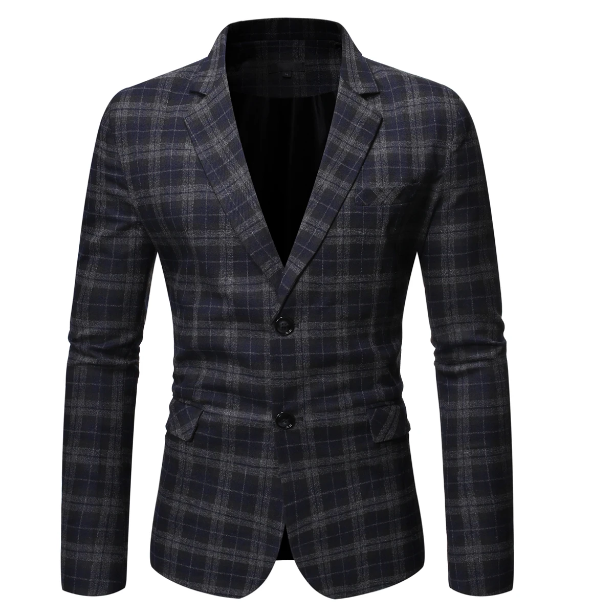 PUIMENTIUA 2019 Fashion Mens Autumn Casual Blazers Plaid Business England Style Wedding Party Outwear Men Blazer Slim Fit Suit PUIMENTIUA 2019 Fashion Mens Autumn Casual Blazers Plaid Business England Style Wedding Party Outwear Men Blazer Slim Fit Suit