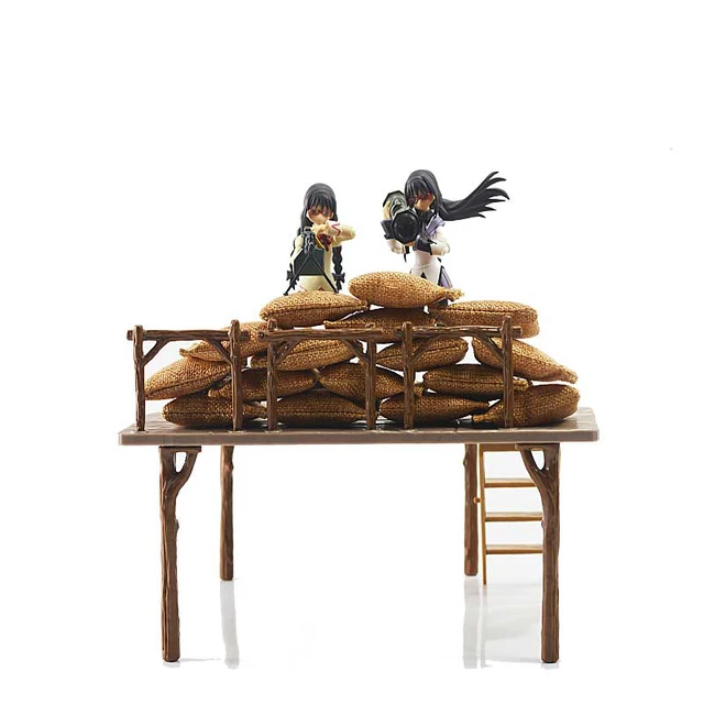 1/12 Scale Soldier Wood Grain Platform Plastic Model For 6'' Action Figure Doll Scene Props Accessory Display DIY In Stock 4