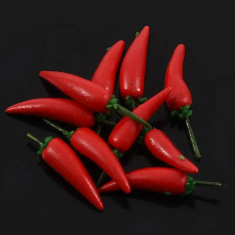 10X кукольный домик Миниатюрная модель мини еда овощи кухонный Декор подарок 1:12 набор