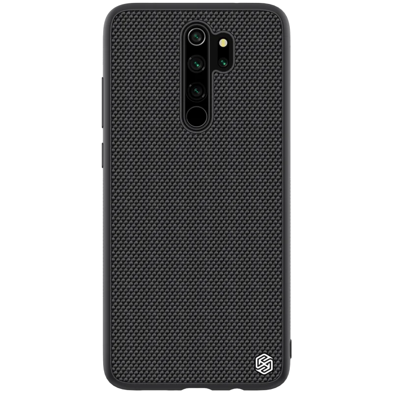 Black Для Xiaomi Redmi Note 8 чехол NILLKIN текстурированная нейлоновая задняя крышка прочный нескользящий тонкий светильник чехол для Redmi Note 8 Pro - Цвет: Black