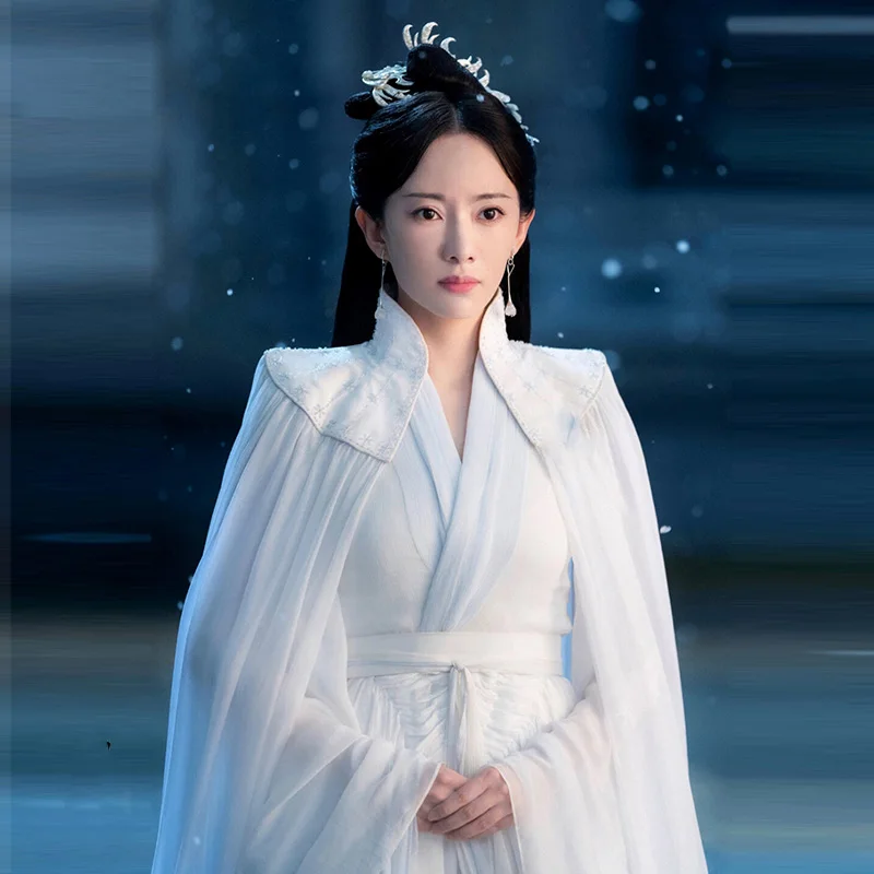 Multiple Designs Female Immortal Fairy Costume for Drama Ancient Love  Poetry Actress Zhou Dongyu Princess Hanfu Stage Outfit - AliExpress