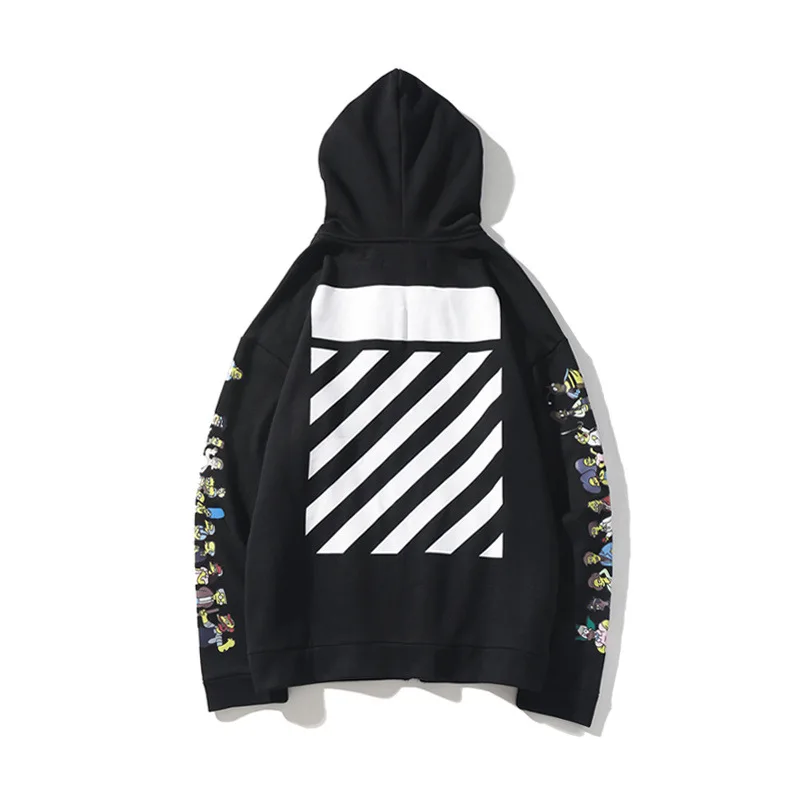 Off-White свитер-кардиган с принтом