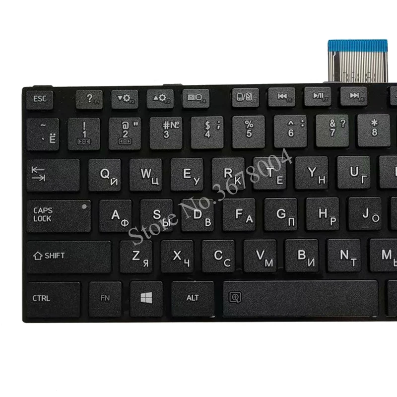 Новая русская клавиатура для ноутбука TOSHIBA SATELLITE L850 L850D P850 L855 L855D L870 L870D RU черная клавиатура
