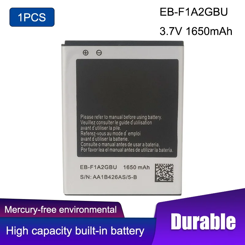 EB-F1A2GBU Replacment Battery for Samsung Galaxy S2 i9100 i9108 i9103 I777 i9105 i9100G GT-i9100 Internal Batteries Accumulator |