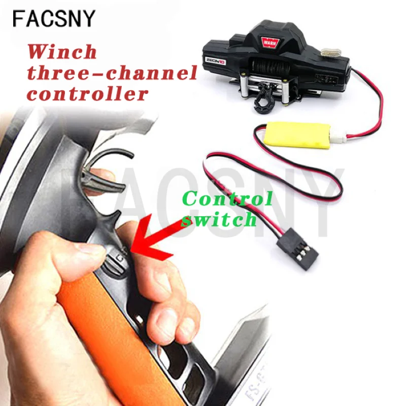 Accessorio per parte auto RC, interruttore per cavo ricevitore